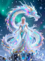 Preview: Diamond Painting Eis Drachenfrau